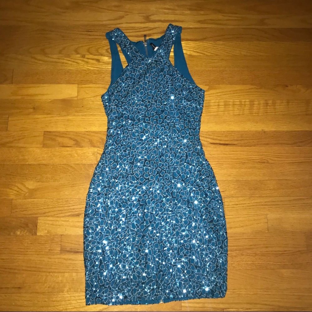Bebe sequin dress